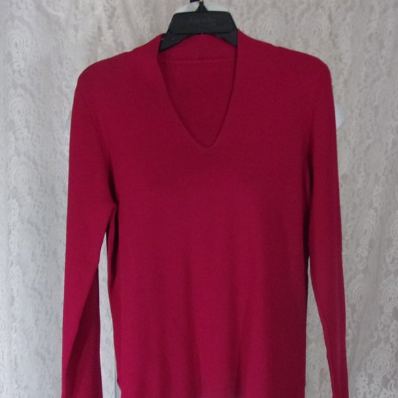 Fuchsia Pink knit Top Sweater Size XL NWOT - Picture 1 of 4